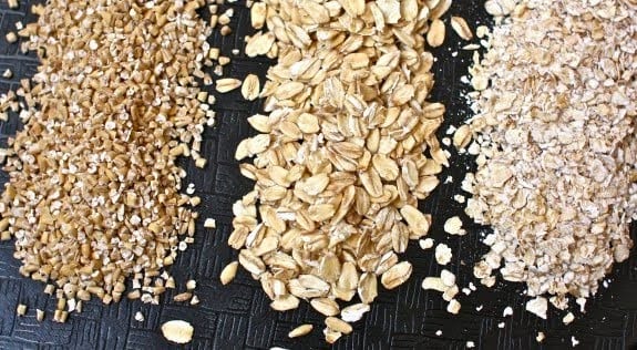 Types of Oats 